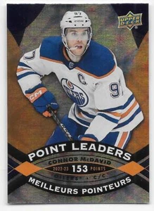 23/24 UPPER DECK TIM HORTONS POINT LEADERS Hockey (#PL1-PL18) U-Pick From List - Picture 1 of 18