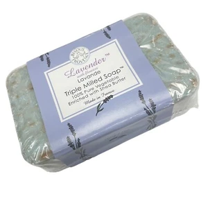 Trader Joe's Bisous de Provence Lavender Triple Milled Soap Bar with Shea Butter - Picture 1 of 4