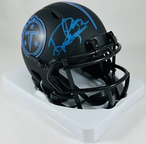 Derrick Henry Signed Tennessee Titans Eclipse Mini Helmet NFL + Beckett COA