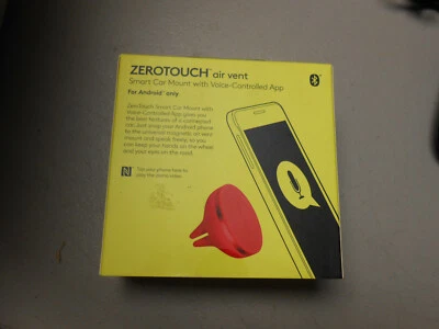  Logitech Zerotouch air vent Smart car mount # 989-000181 ( Red) - Image 1 of 3