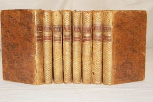 LE PHILOSOPHE ANGLOIS OU HISTOIRE MONSIEUR CLEVELAND 8/8 CROMWEL 1757 RELIURES - Picture 1 of 6