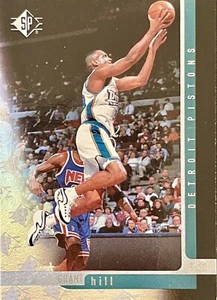 1996-97 Upper Deck SP GRANT HILL Detroit Pistons - Bild 1 von 2