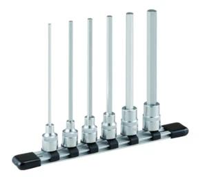 TONE HH306LL 6pc Extra Long Hex Socket Set w/ Holder 3–10mm 3/8" Drive Japan - Picture 1 of 1