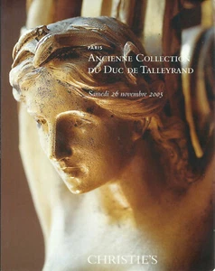 CHRISTIE’S Paris DUC DE TALLEYRAND COLLECTION Art Tiepolo Furniture Catalog 2005 - Picture 1 of 1