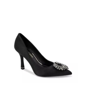 Kenneth Cole New York Punta Punta Bomba Romi Starburst Negro Zapatos Med 8 Nuevo con Etiquetas - Imagen 1 de 9