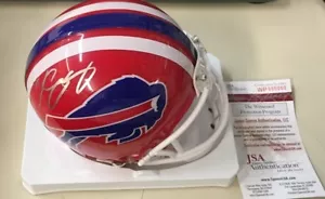 LESEAN McCOY AUTOGRAPHED MINI HELMET JSA AUTHENTICATED BUFFALO BILLS - Picture 1 of 1