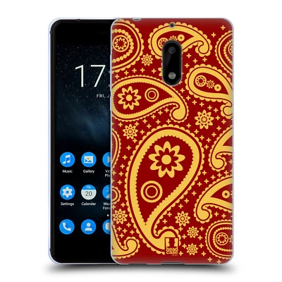 HEAD CASE DESIGNS PAISLEY PATTERNS SERIES 2 SOFT GEL CASE FOR NOKIA PHONES 1 - Image 1 of 4