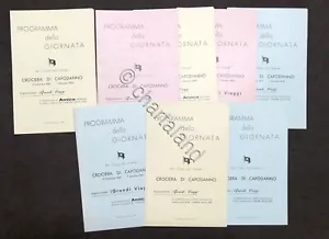 Lotto 8 Programmi Giornata Crociera Capodanno 1962 - 1963 M/n Cabo San Vicente - Picture 1 of 1