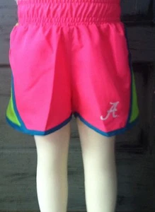 University of Alabama Youth Girls Neon Shorts by Colosseum - Picture 1 of 2