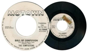 Philippines THE TEMPTATIONS Ball Of Confusion 45 rpm Vinyl Record - Picture 1 of 1