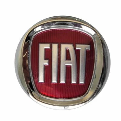 STEMMA FREGIO LOGO POSTERIORE PER FIAT GRANDE PUNTO 05> diametro 85 mm frieze - Immagine 1 di 4