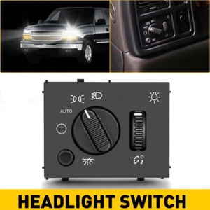 Interruptor de faros atenuador de faros para Chevy Silverado GMC Sierra Yukon 03-07 EAA - Imagen 1 de 9