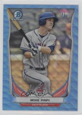 2014 Bowman Draft Chrome Blue Wave Refractor Mike Papi #CDP36 - Image 1 of 2