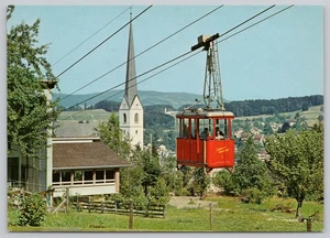 Kontinental Postkarte Schweiz Sky Car Seilbahn Adliswil Falsenegg - Bild 1 von 2