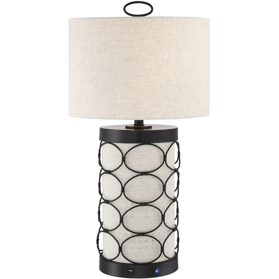 Lámpara de mesa Lite Source LS-23492 Luvenia bronce oscuro Foto 1 de 1