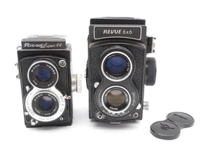 2x Cámara TLR Revue 6x6 (Gaviota) + Ricoh Super 44 - Imagen 1 de 19