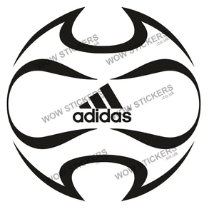 Adidas Fußball Aufkleber B Laptop Man Cave Auto Fenster Sport (Größe/Farbe wählbar) - Bild 1 von 2