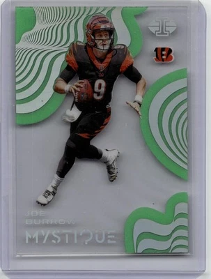 2020 Panini Illusions #MY1 Joe Burrow Mystique Emerald - Image 1 of 2