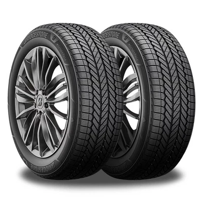 2 Bridgestone WeatherPeak 225/60R16 98V All Season 3PMSF Rated 70K Mi Warranty - Imagem 1 de 4