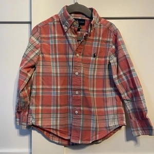 Ralph Lauren Kids Long Sleeve Shirt Size 4T - Picture 1 of 3