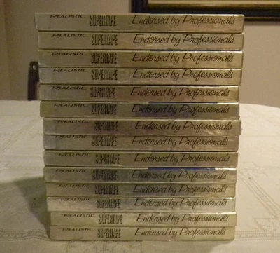 14 Realistic Supertape Reel to Reel Tapes 7 inch, 1800 feet, 1 Mil, Cat 44-1877A - Image 1 of 4