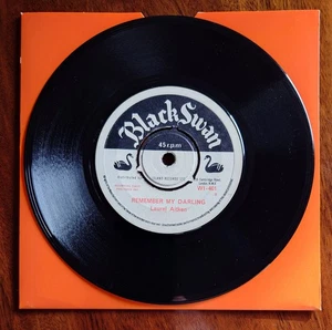 Laurel Aitken - Remember My Darling / Lion Of Judah (Ska/Skinhead Reggae) VG+ - Picture 1 of 2