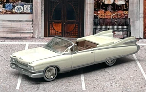Johnny Lightning 1959 CADILLAC ELDORADO w/RRs (White) N/Mint/Loose - Picture 1 of 6