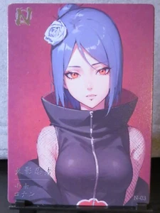 Tarjeta coleccionable Konan Naruto diosa Doujin Waifu lámina CCG anime manga - Imagen 1 de 4