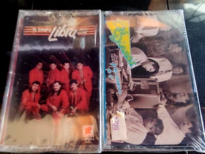El Grupo Libra Fui Por Mi Novia a la Escuela/Los Dinnos 2Cassette Lot/Brand New - Picture 1 of 6