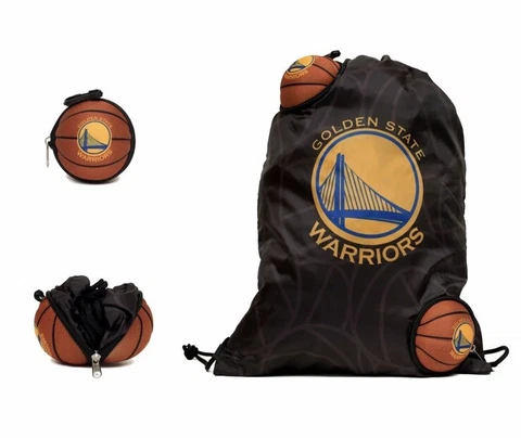 GOLDEN STATE WARRIORS BASKETBALL TO DRAWSTRING BAG AUTHENTIC Cover