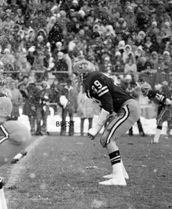 JACK LAMBERT KENT STATE UNIVERSITY NFL H.O.FER ACTION 1973 CLASSIC 8x10 PHOTO - Picture 1 of 1