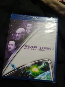STAR TREK VII GENERATIONS New 2013 Blu-ray William Shatner/Malcolm McDowell/Dorn - Picture 1 of 2