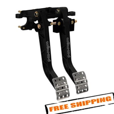 Pedal doble ajustable Wilwood 340-11295 - Montaje oscilante, freno/embrague Foto 1 de 4