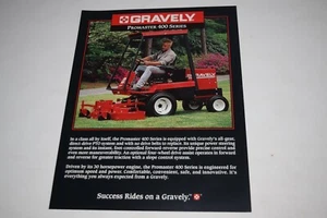 Brochure for Gravely Pro Master 400 Series Mowers with 60" & 72" Mower Decks - Picture 1 of 2
