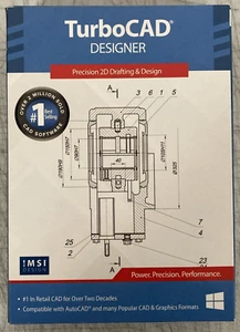 TurboCAD Designer CAD Design Software -- Download/Product Key Windows - Picture 1 of 18