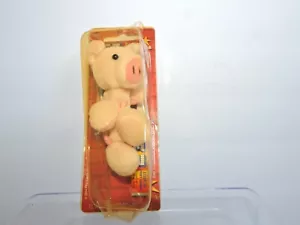 Pez plush pig dispenser key chain 2004 - Picture 1 of 4