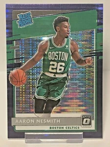 2020-21 Donruss Optic Aaron Nesmith #164 Rated Rookie Purple Pulsar Prizm SP - Picture 1 of 2