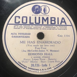 Edmond Hall - 10” Columbia Arg. 20726 - You Made Me love you / Sting on the wing - Picture 1 of 8
