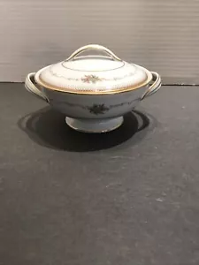 Noritake Joanne Covered Sugar Bowl 5 inch 6466 U.S. Design Pat 200067 - Picture 1 of 8