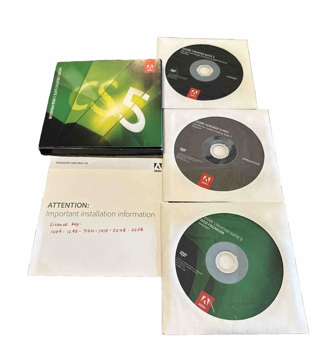 Adobe Cs5 Mac for sale | eBay Adobe Cs5 Mac for sale | eBay