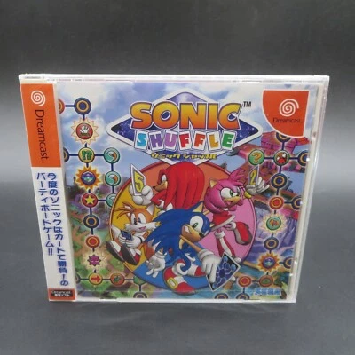 Sonic Shuffle Dreamcast SEALED NEW Japanese Version NTSC-J - Image 1 of 4