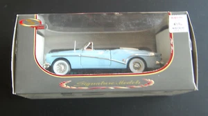 1953 Buick Skylark Blue Convertible 1/32 Diecast Model Car Signature Models NOS - Picture 1 of 2