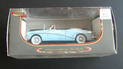 1953 Buick Skylark Blue Convertible 1/32 Diecast Model Car Signature Models NOS - Image 1 of 2