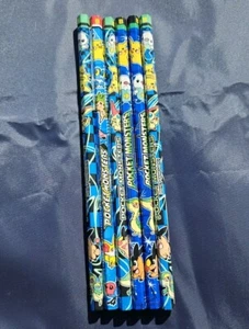 6 of B Pokemon Pencils Licensed By Nintendo School Pencils Lot1 - Picture 1 of 2