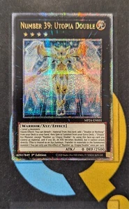 MP24-EN031 Number 39: Utopia Double Quarter Century Secret Rare 1st YuGiOh - Picture 1 of 3