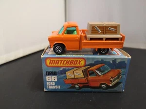 P636-MATCHBOX SUPERFAST MB66-C FORD TRANSIT WITH BOX. - Picture 1 of 12