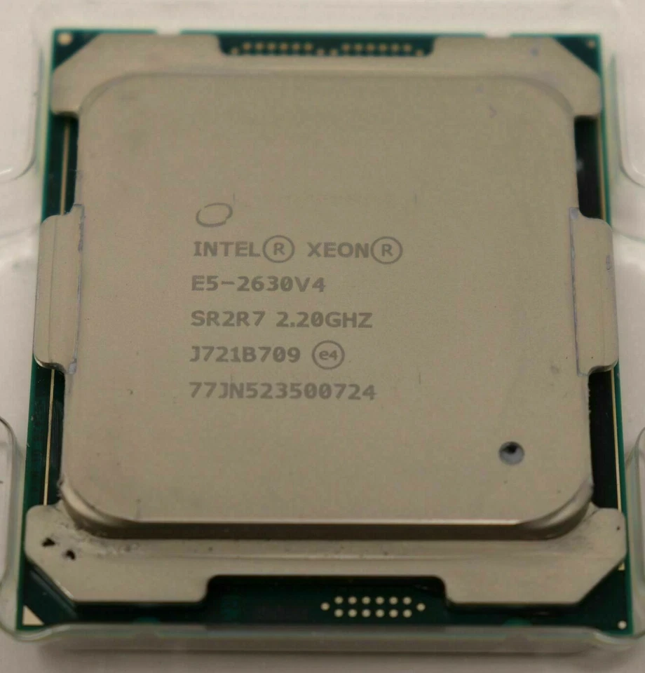 Intel xeon E5-2630V4 10 Core 20 Thread 2,20Ghz LGA2011-3 SR2R7 - Immagine 1 di 1