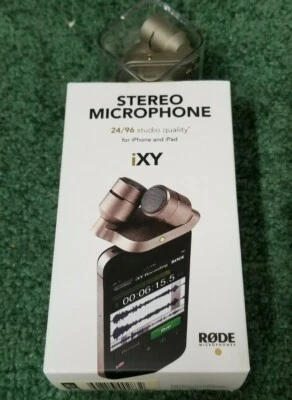 Rode iXY Stereo Microphone Studio Recording Mic  - Image 1 of 4
