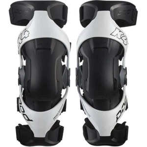 POD K4 V2.0 Motocross Enduro MX Race OffRoad Knee Braces White Pair Adults - Picture 1 of 5