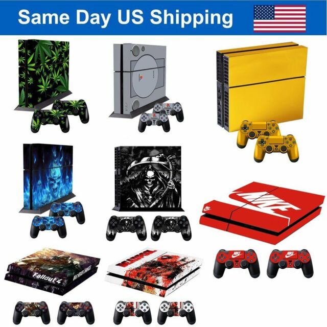 Vinyl Decal PS4 Slim Pro Skins Stickers for Console Controllers Horror Friday  13th